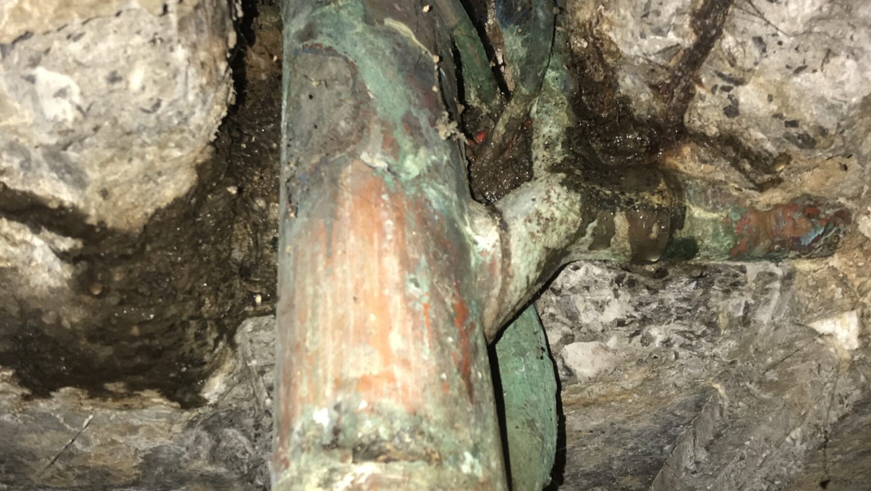 BROKEN DRAIN