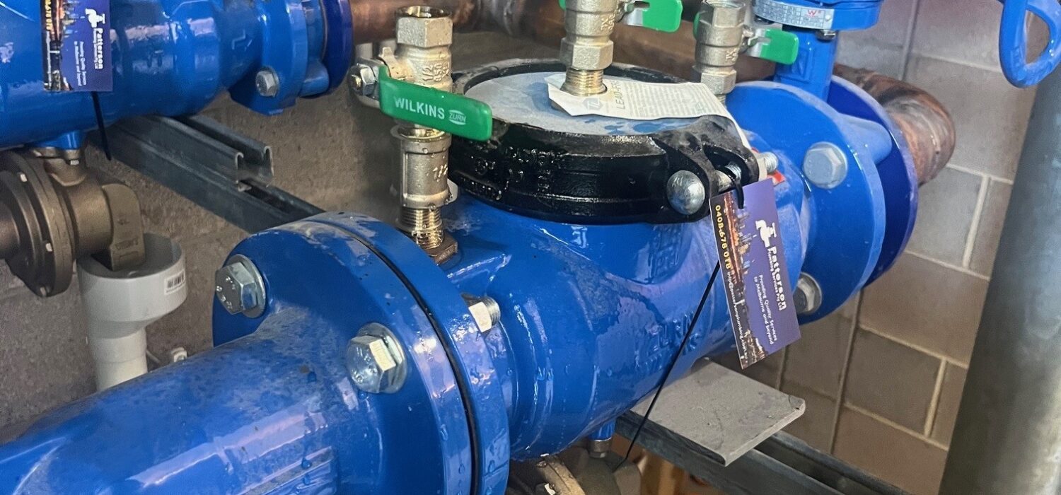 backflow installations and testing